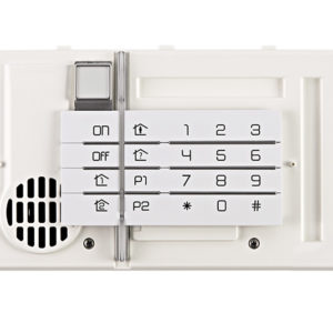 Clavier vocal lecteur de badge et détecteur d'approche Daitem BH640AX