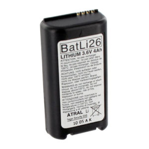 Pile lithium pour alarme Daitem (3,6 V - 4 Ah) BATLi26
